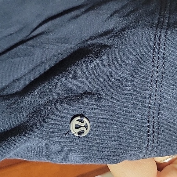 Lululemon‎ size small/medium long sleeve navy cardigan - Picture 3 of 10